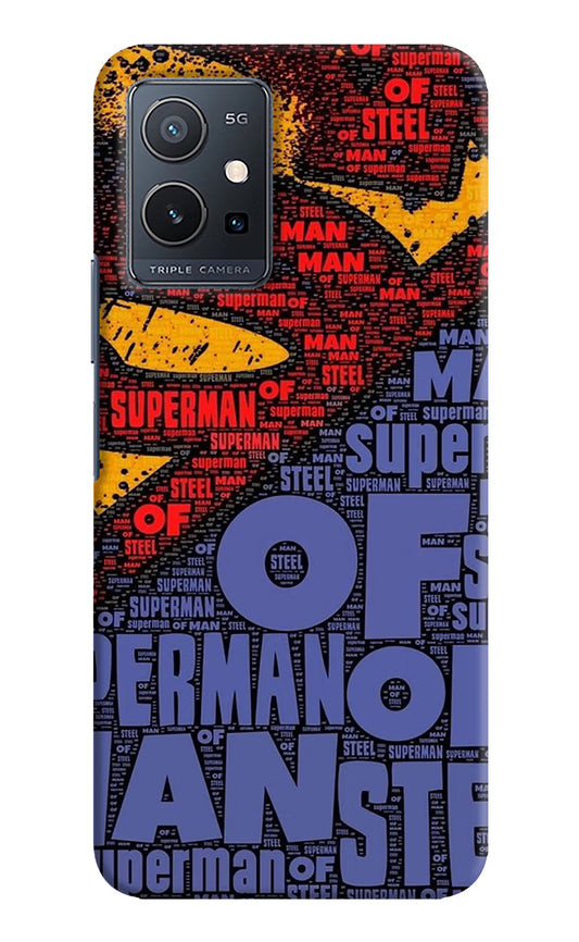 Superman Vivo Y75 5G/Vivo T1 5G Hard Case Back Cover by Casekaro