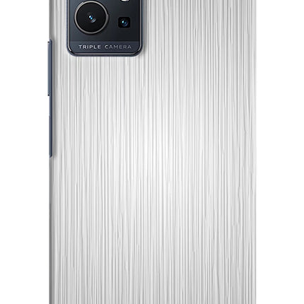 Wooden Grey Texture Vivo Y75 5G/Vivo T1 5G Hard Case Back Cover by Casekaro