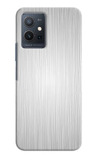 Wooden Grey Texture Vivo Y75 5G/Vivo T1 5G Hard Case Back Cover by Casekaro