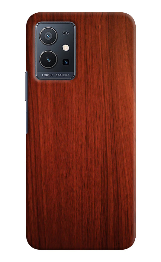 Wooden Plain Pattern Vivo Y75 5G/Vivo T1 5G Hard Case Back Cover by Casekaro
