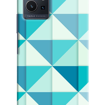 Abstract Vivo Y75 5G/Vivo T1 5G Hard Case Back Cover by Casekaro