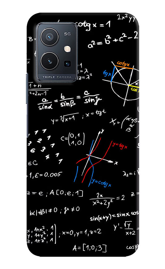 Mathematics Formula Vivo Y75 5G/Vivo T1 5G Hard Case Back Cover by Casekaro