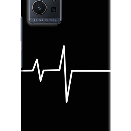 Heart Beats Vivo Y75 5G/Vivo T1 5G Hard Case Back Cover by Casekaro