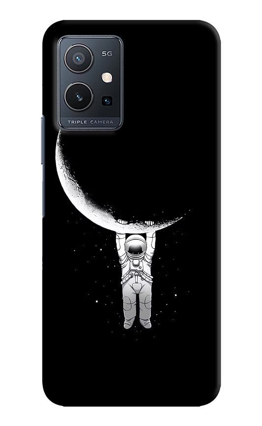 Moon Space Vivo Y75 5G/Vivo T1 5G Hard Case Back Cover by Casekaro