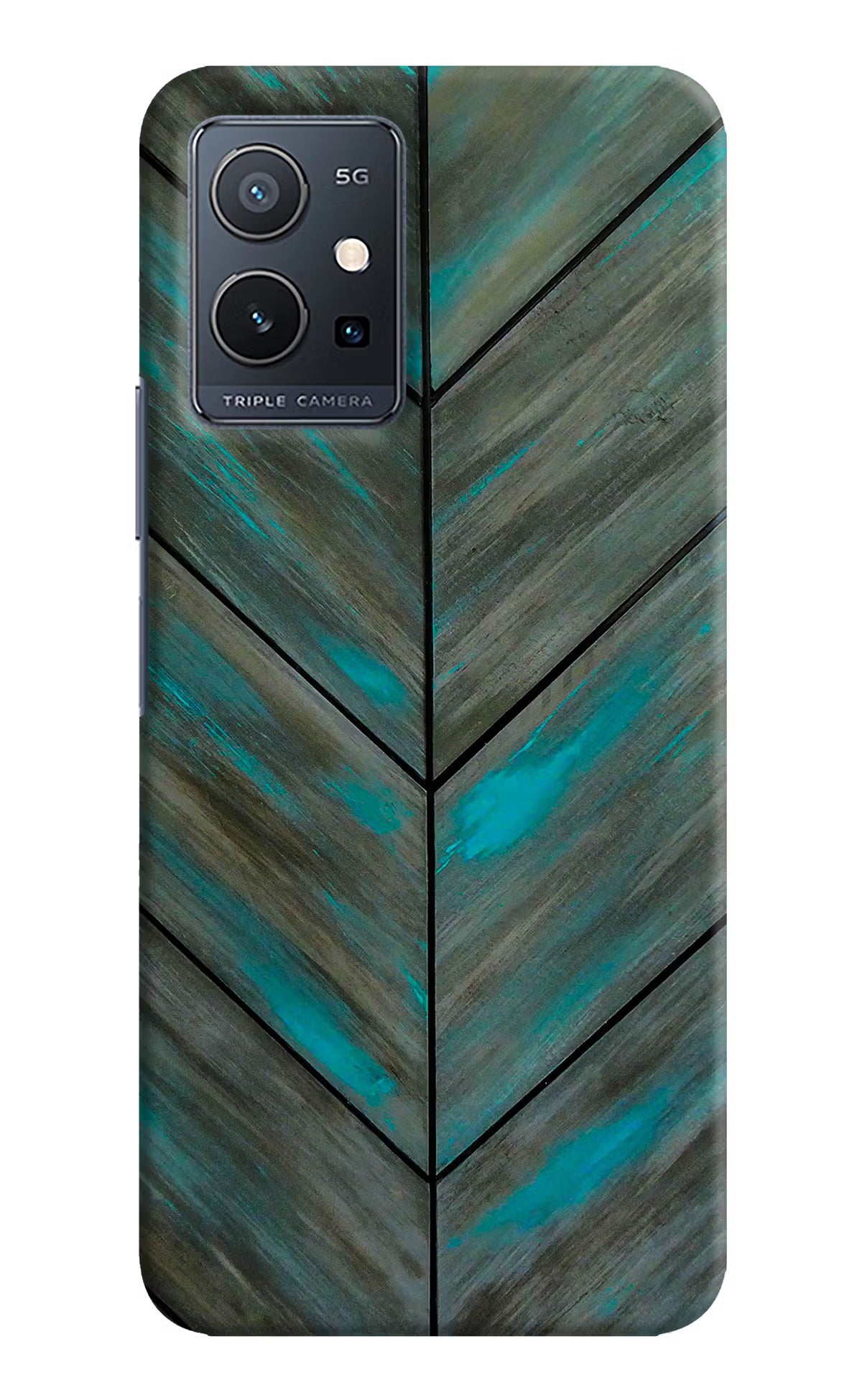 Pattern Vivo Y75 5G/Vivo T1 5G Hard Case Back Cover by Casekaro