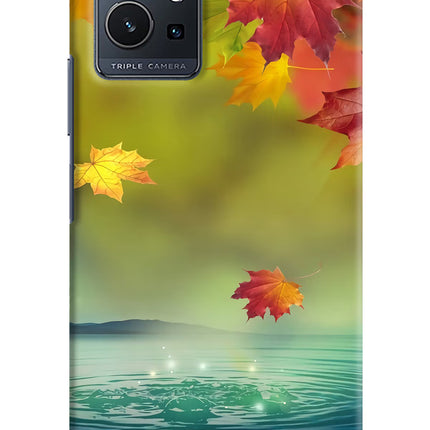 Flowers Vivo Y75 5G/Vivo T1 5G Hard Case Back Cover by Casekaro