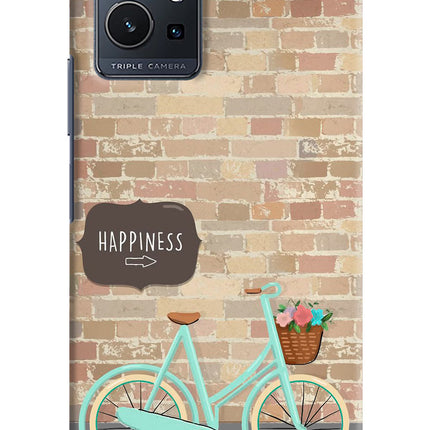 Happiness Artwork Vivo Y75 5G/Vivo T1 5G Hard Case Back Cover by Casekaro