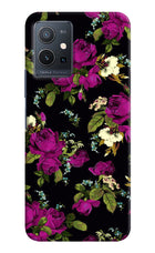 Flowers Vivo Y75 5G/Vivo T1 5G Hard Case Back Cover by Casekaro