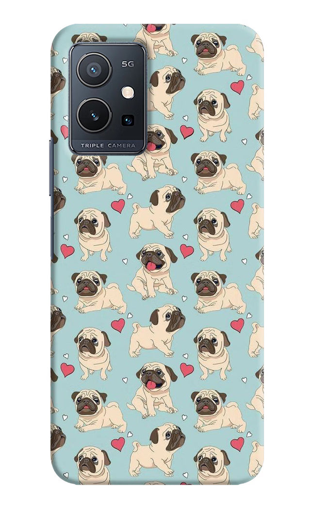 Pug Dog Vivo Y75 5G/Vivo T1 5G Hard Case Back Cover by Casekaro