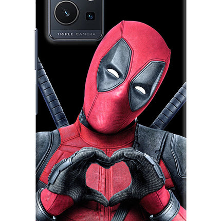 Deadpool Vivo Y75 5G/Vivo T1 5G Hard Case Back Cover by Casekaro