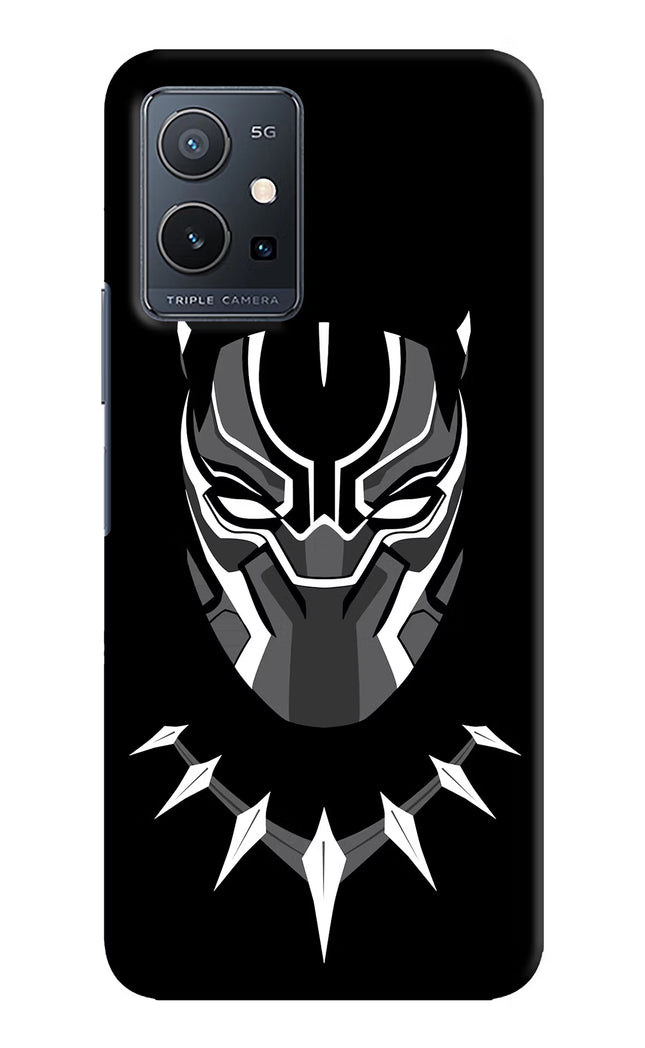 Black Panther Vivo Y75 5G/Vivo T1 5G Hard Case Back Cover by Casekaro