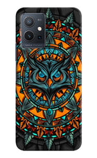 Angry Owl Art Vivo Y75 5G/Vivo T1 5G Hard Case Back Cover by Casekaro