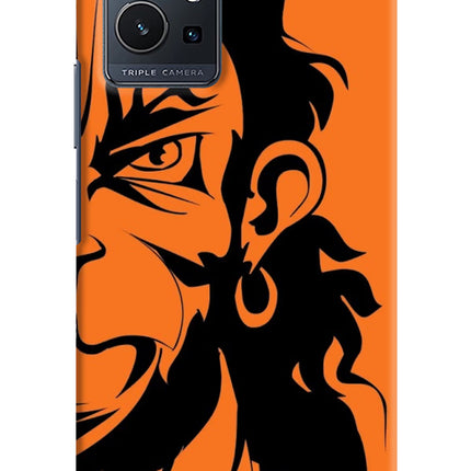 Hanuman Vivo Y75 5G/Vivo T1 5G Hard Case Back Cover by Casekaro