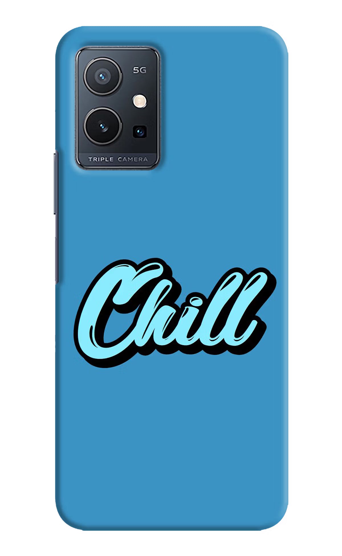Chill Vivo Y75 5G/Vivo T1 5G Hard Case Back Cover by Casekaro