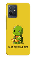 I'm on Ninja Diet Vivo Y75 5G/Vivo T1 5G Hard Case Back Cover by Casekaro