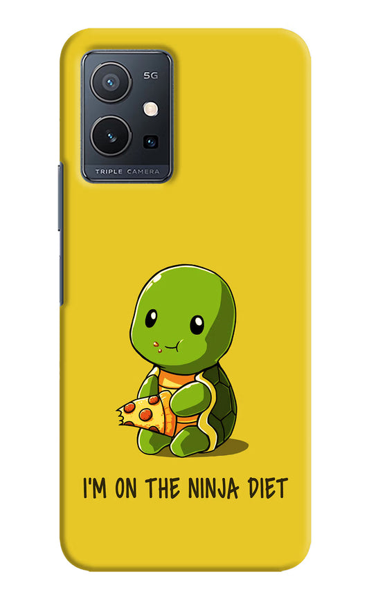 I'm on Ninja Diet Vivo Y75 5G/Vivo T1 5G Hard Case Back Cover by Casekaro