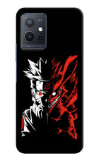 Naruto Two Face Vivo Y75 5G/Vivo T1 5G Hard Case Back Cover by Casekaro