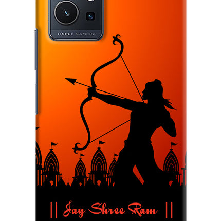 Lord Ram - 4 Vivo Y75 5G/Vivo T1 5G Hard Case Back Cover by Casekaro