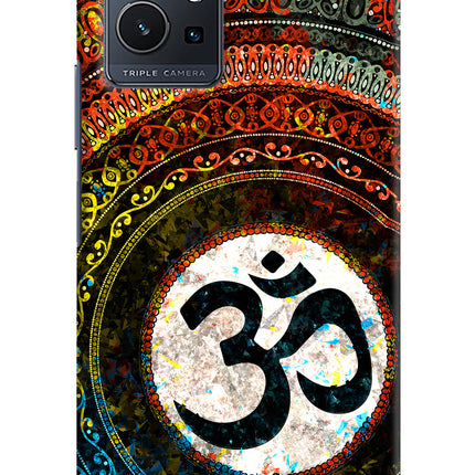 Om Cultural Vivo Y75 5G/Vivo T1 5G Hard Case Back Cover by Casekaro
