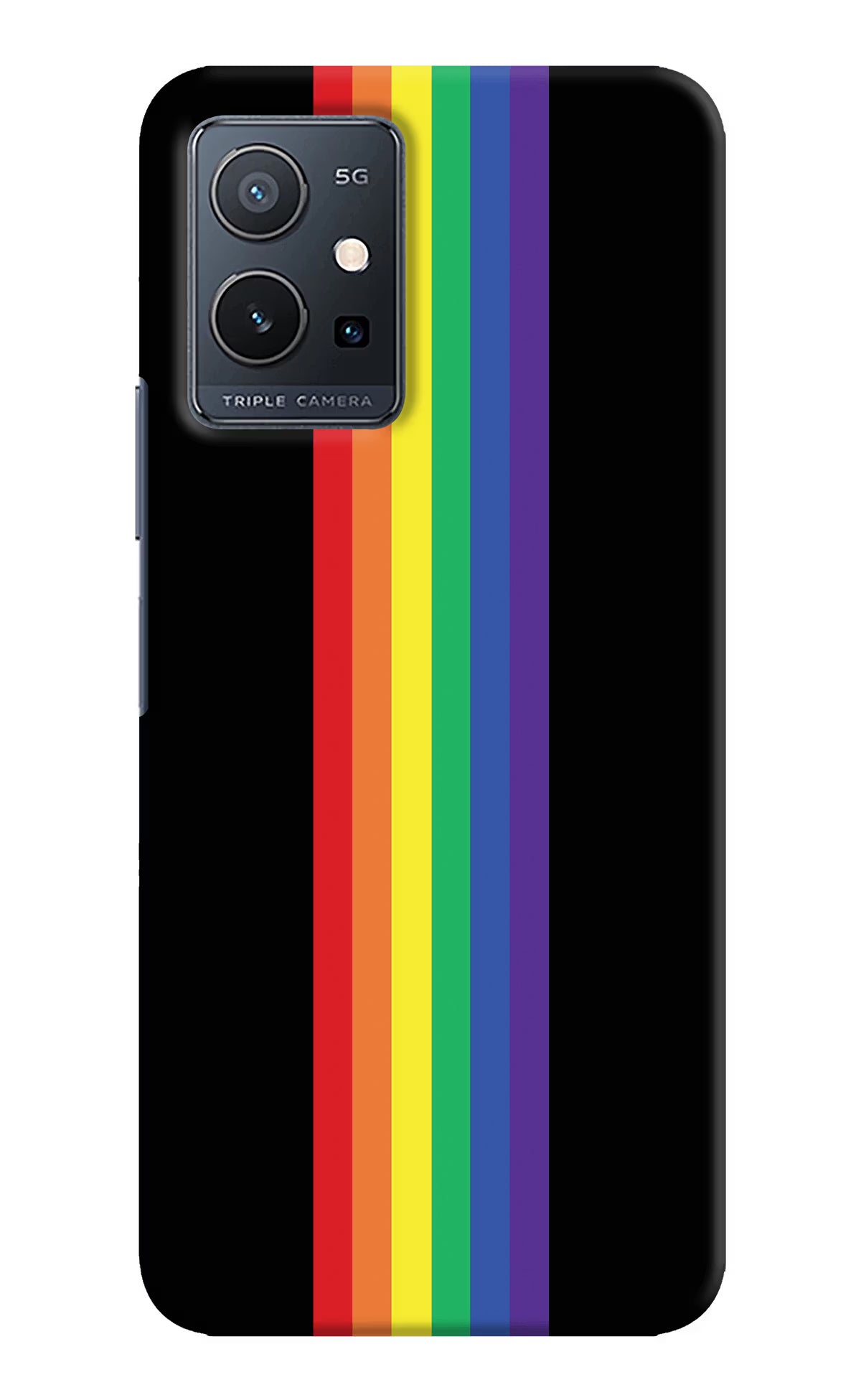 Pride Vivo Y75 5G/Vivo T1 5G Hard Case Back Cover by Casekaro