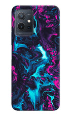 Abstract Vivo Y75 5G/Vivo T1 5G Hard Case Back Cover by Casekaro
