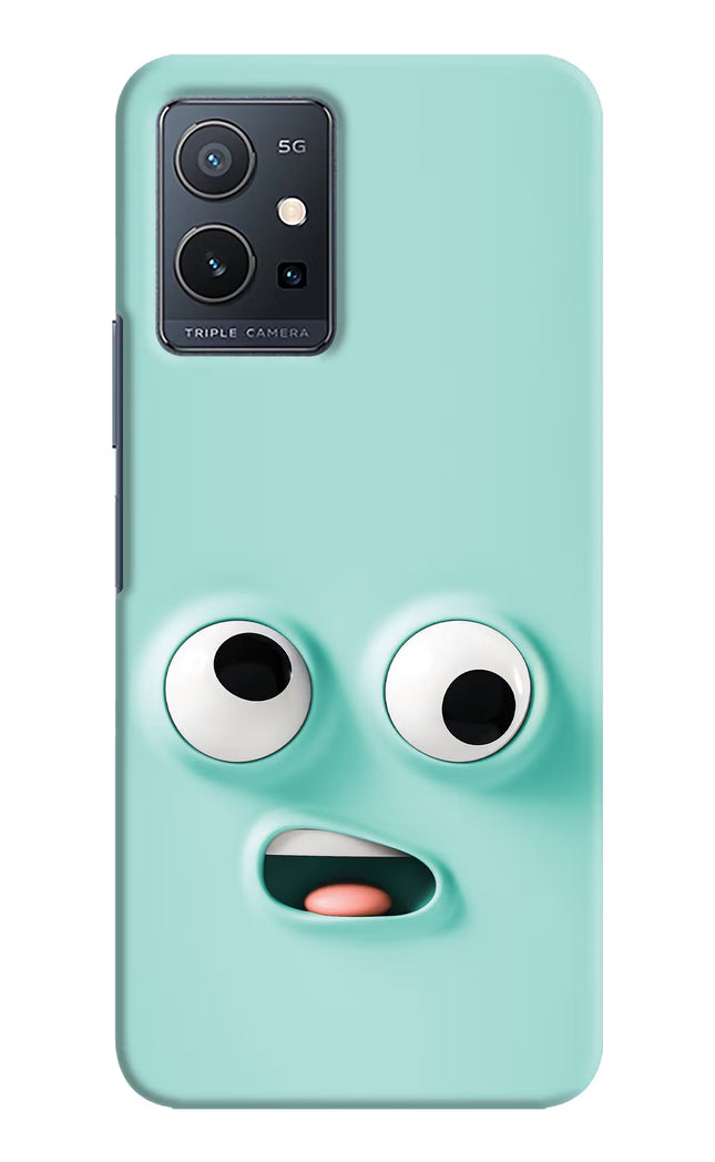 Funny Cartoon Vivo Y75 5G/Vivo T1 5G Hard Case Back Cover by Casekaro
