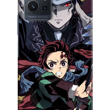 Demon Slayer Vivo Y75 5G/Vivo T1 5G Hard Case Back Cover by Casekaro