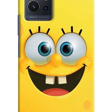 Sponge 1 Vivo Y75 5G/Vivo T1 5G Hard Case Back Cover by Casekaro