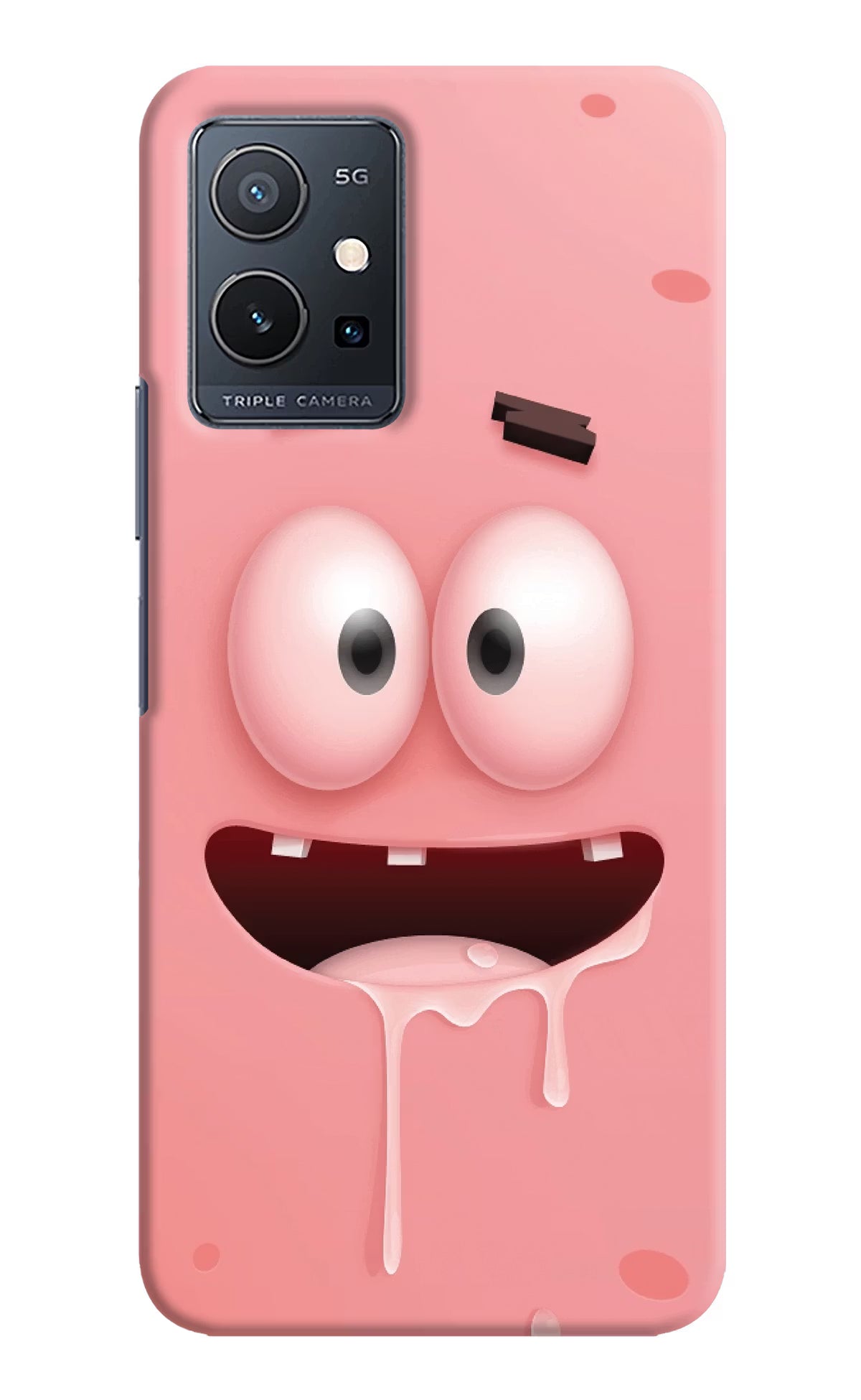 Sponge 2 Vivo Y75 5G/Vivo T1 5G Hard Case Back Cover by Casekaro