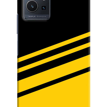 Yellow Shades Vivo Y75 5G/Vivo T1 5G Hard Case Back Cover by Casekaro