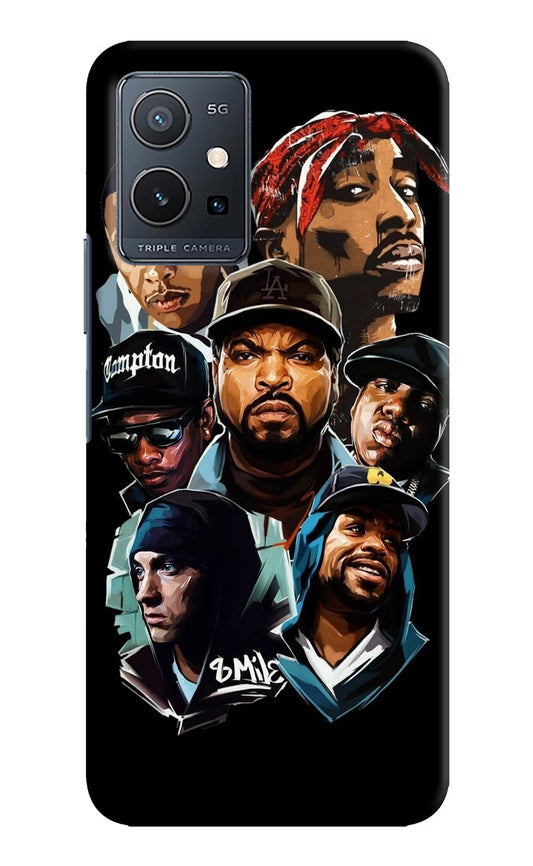 Rappers Vivo Y75 5G/Vivo T1 5G Hard Case Back Cover by Casekaro