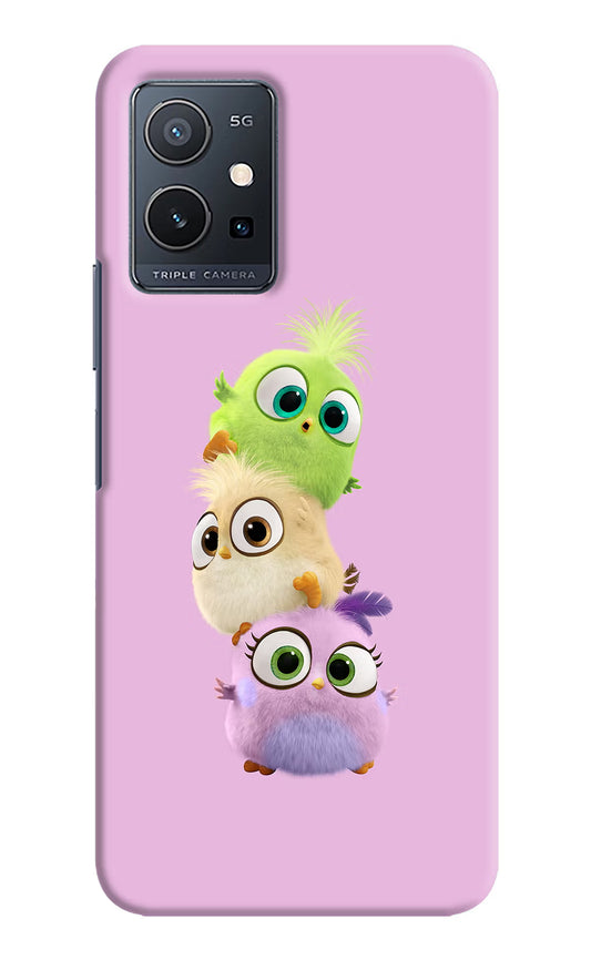 Cute Little Birds Vivo Y75 5G/Vivo T1 5G Hard Case Back Cover by Casekaro