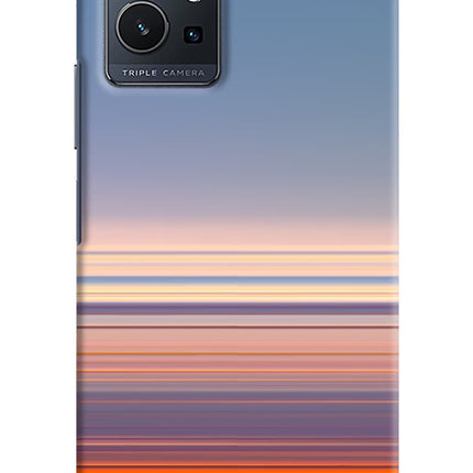 Morning Colors Vivo Y75 5G/Vivo T1 5G Hard Case Back Cover by Casekaro