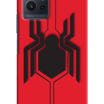 Spider Vivo Y75 5G/Vivo T1 5G Hard Case Back Cover by Casekaro