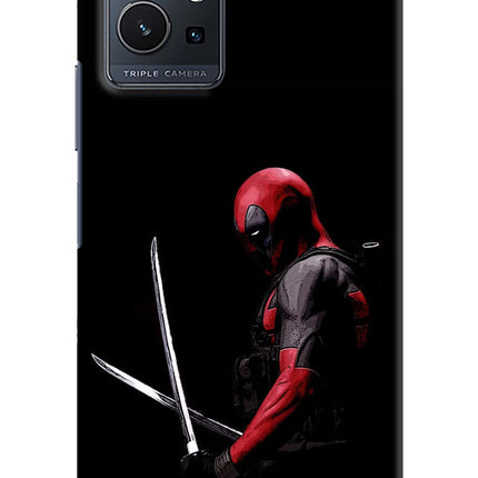 Deadpool Vivo Y75 5G/Vivo T1 5G Hard Case Back Cover by Casekaro