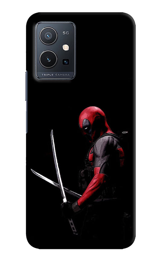 Deadpool Vivo Y75 5G/Vivo T1 5G Hard Case Back Cover by Casekaro