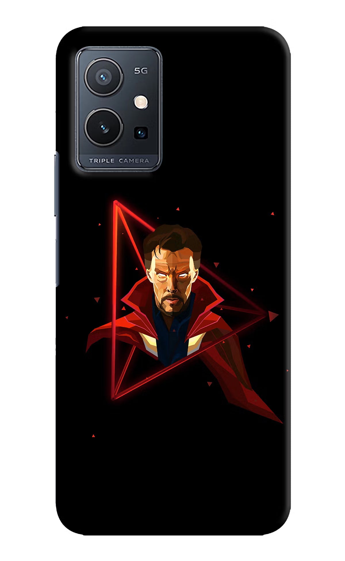 Doctor Ordinary Vivo Y75 5G/Vivo T1 5G Hard Case Back Cover by Casekaro