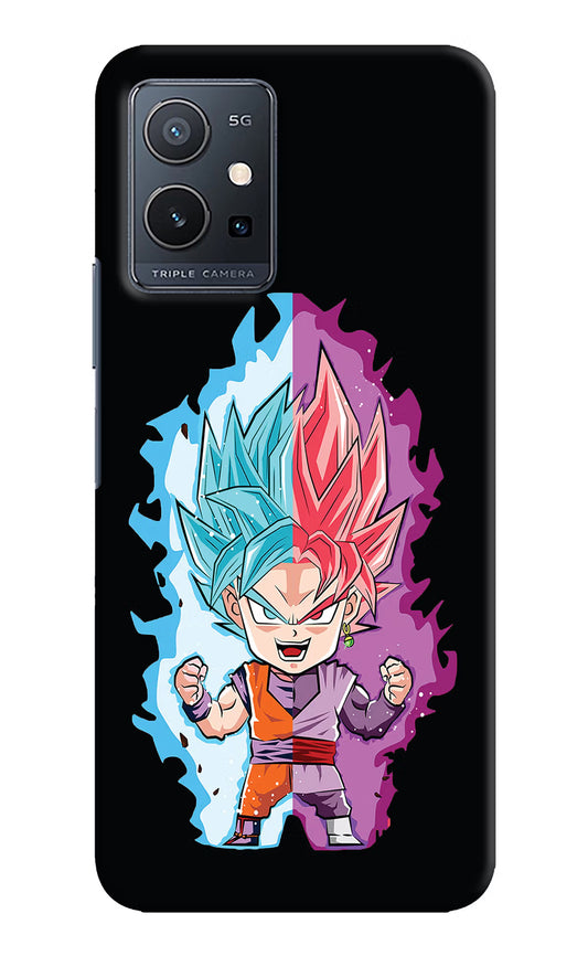 Chota Goku Vivo Y75 5G/Vivo T1 5G Hard Case Back Cover by Casekaro