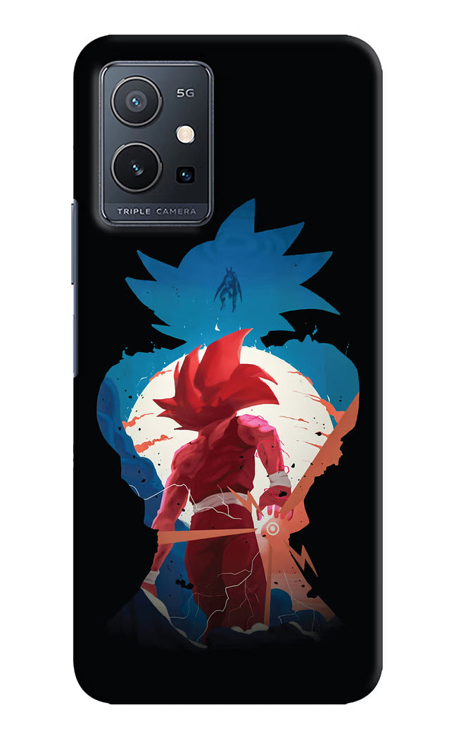 Goku Vivo Y75 5G/Vivo T1 5G Hard Case Back Cover by Casekaro