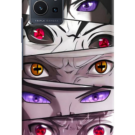 Naruto Anime Vivo Y75 5G/Vivo T1 5G Hard Case Back Cover by Casekaro