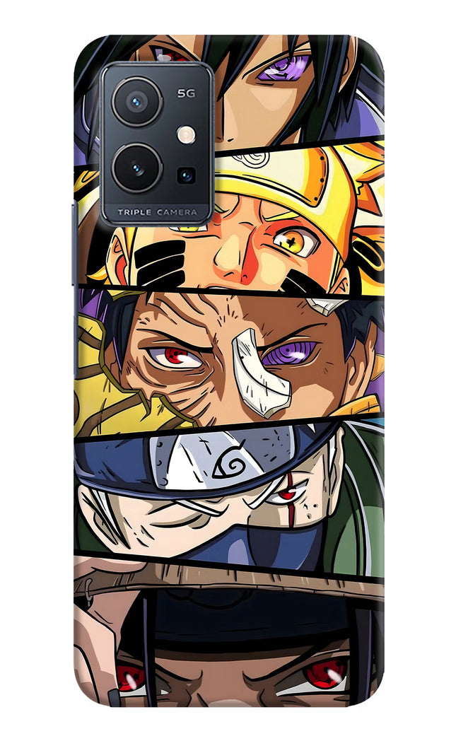 Naruto Character Vivo Y75 5G/Vivo T1 5G Hard Case Back Cover by Casekaro