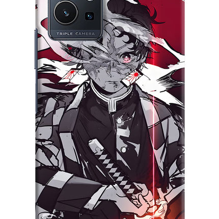Demon Slayer Vivo Y75 5G/Vivo T1 5G Hard Case Back Cover by Casekaro
