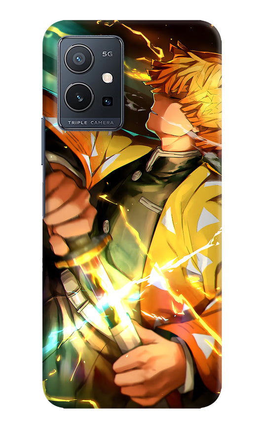Demon Slayer Vivo Y75 5G/Vivo T1 5G Hard Case Back Cover by Casekaro