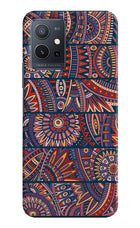African Culture Design Vivo Y75 5G/Vivo T1 5G Hard Case Back Cover by Casekaro