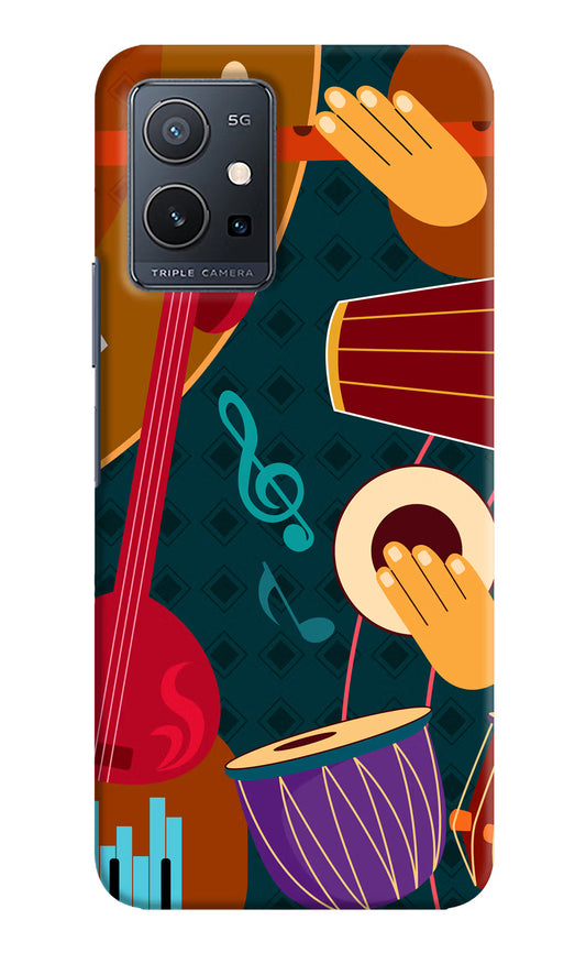 Music Instrument Vivo Y75 5G/Vivo T1 5G Hard Case Back Cover by Casekaro