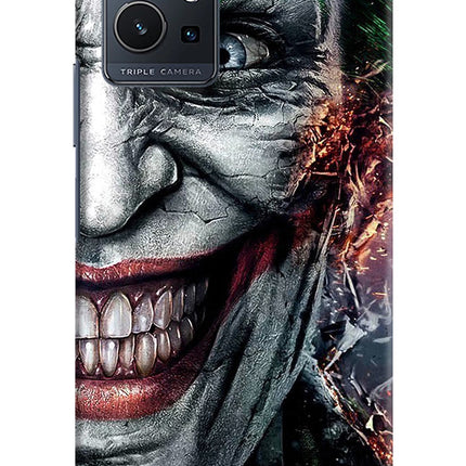 Joker Cam Vivo Y75 5G/Vivo T1 5G Hard Case Back Cover by Casekaro