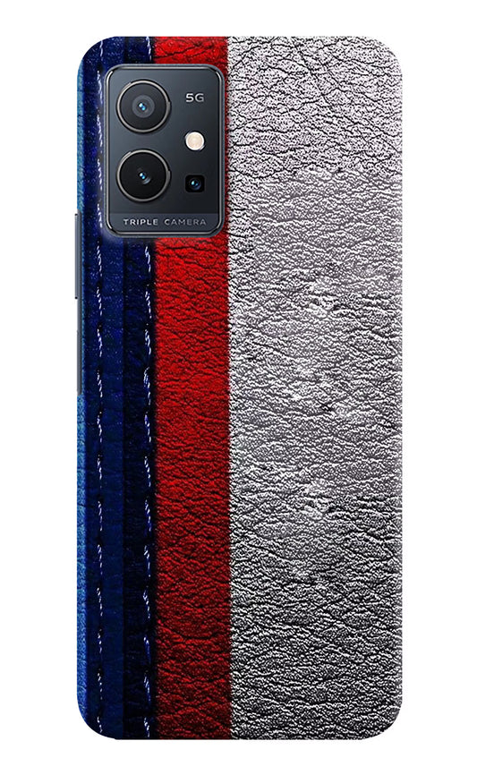 BMW Stripes Vivo Y75 5G/Vivo T1 5G Hard Case Back Cover by Casekaro