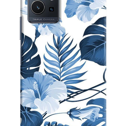 Fabric Art Vivo Y75 5G/Vivo T1 5G Hard Case Back Cover by Casekaro