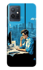 Focused Hustler (AI Generated) Vivo Y75 5G/Vivo T1 5G Hard Case Back Cover by Casekaro