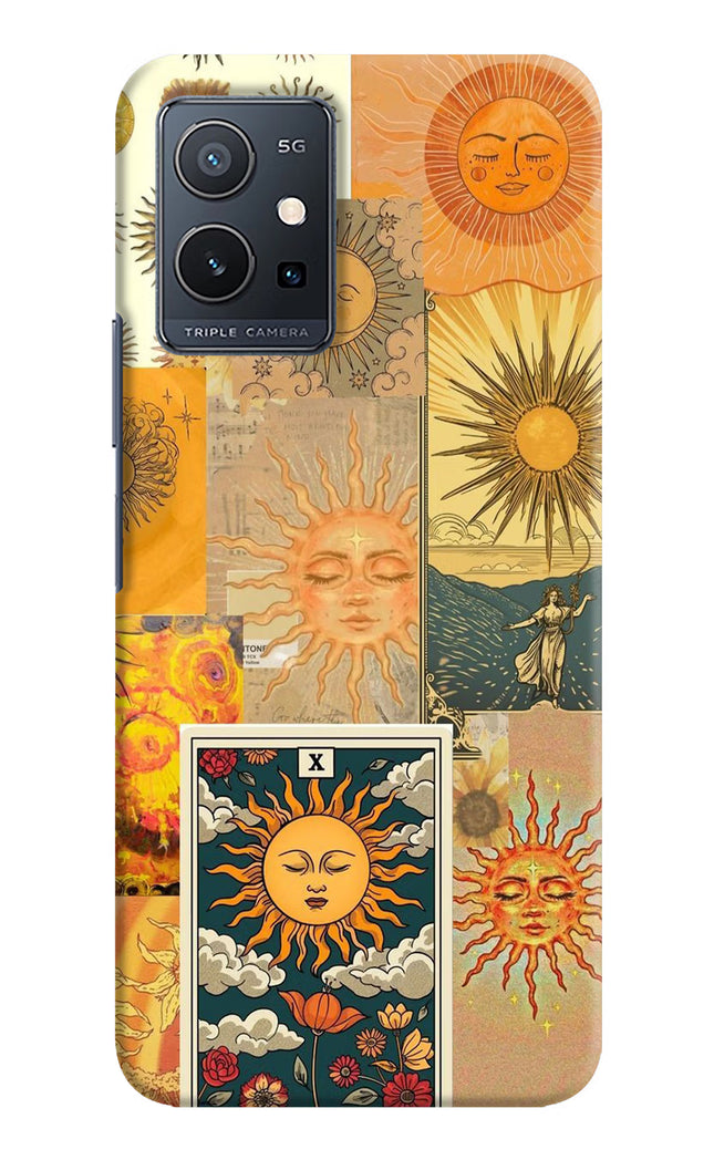Sun Vivo Y75 5G/Vivo T1 5G Hard Case Back Cover by Casekaro